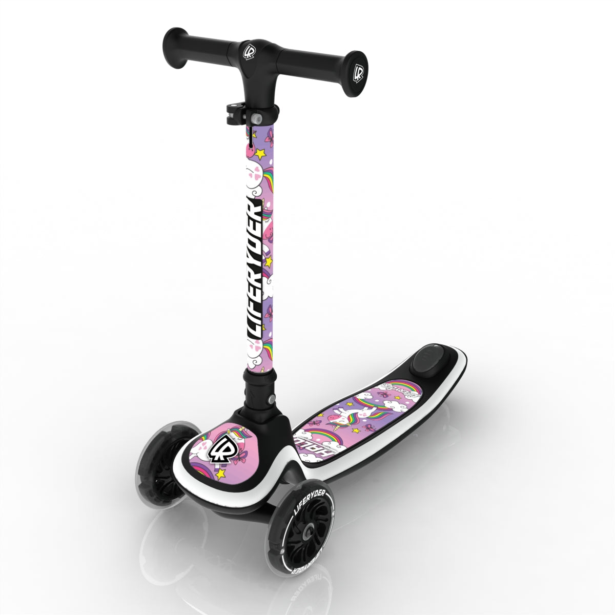 LIFERYDER HALO 3 wheel scooter for toddlers with Unicorn EVOLV™ design