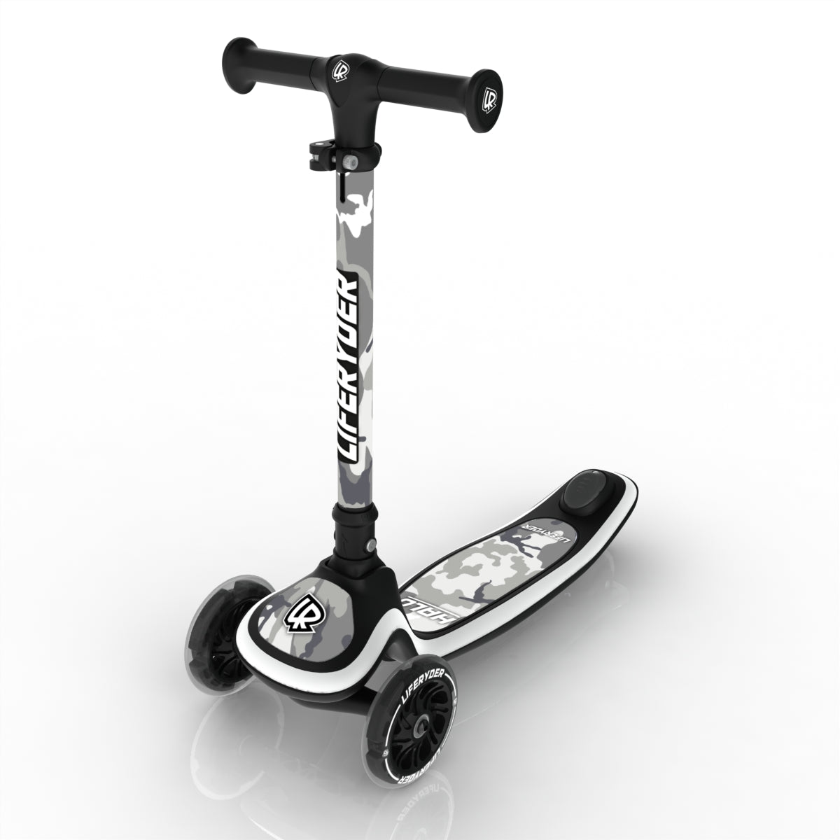 LIFERYDER HALO Arctic Camo scooter sticker set preview