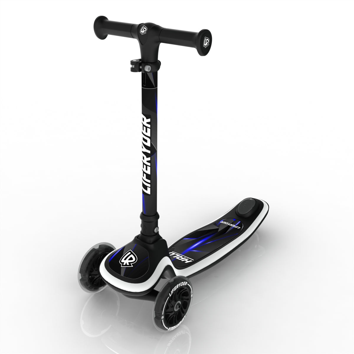 LIFERYDER INFINITY Blue Stealth scooter sticker set preview