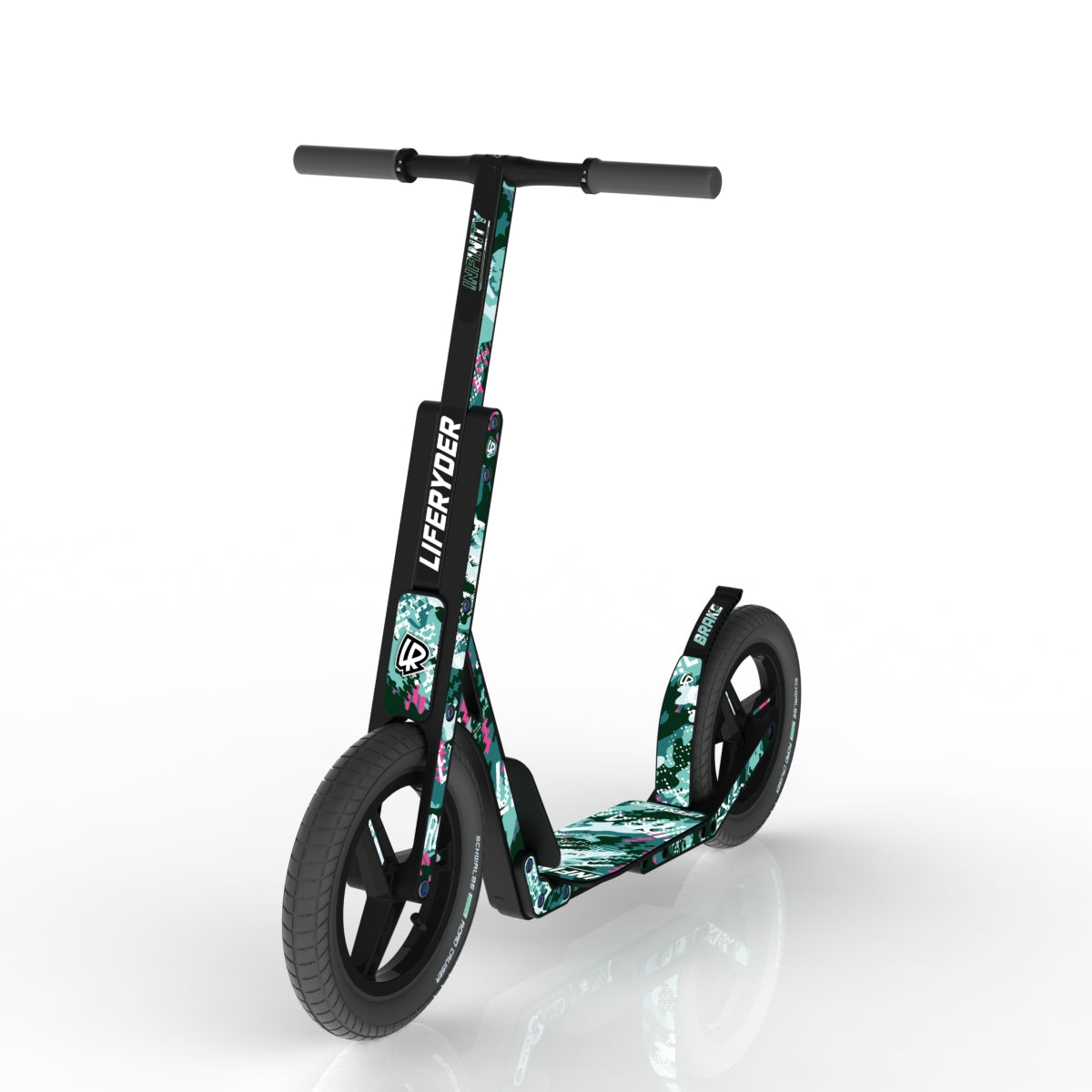LIFERYDER INFINITY Ghost Rider scooter sticker set preview