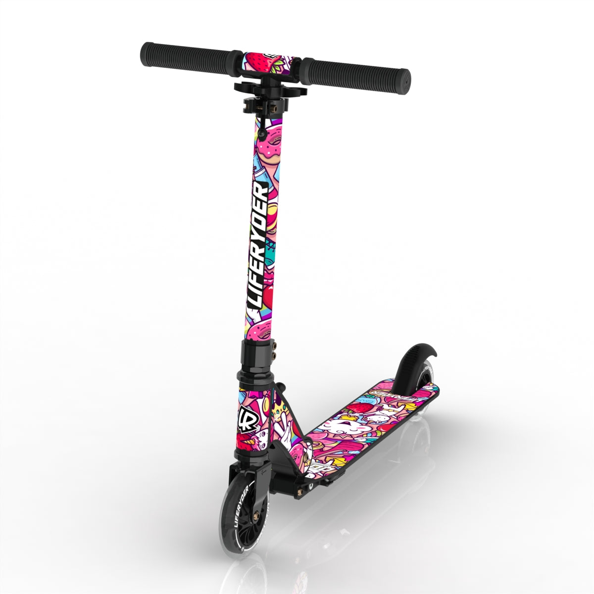 LIFERYDER INFINITY Popkins scooter sticker set preview