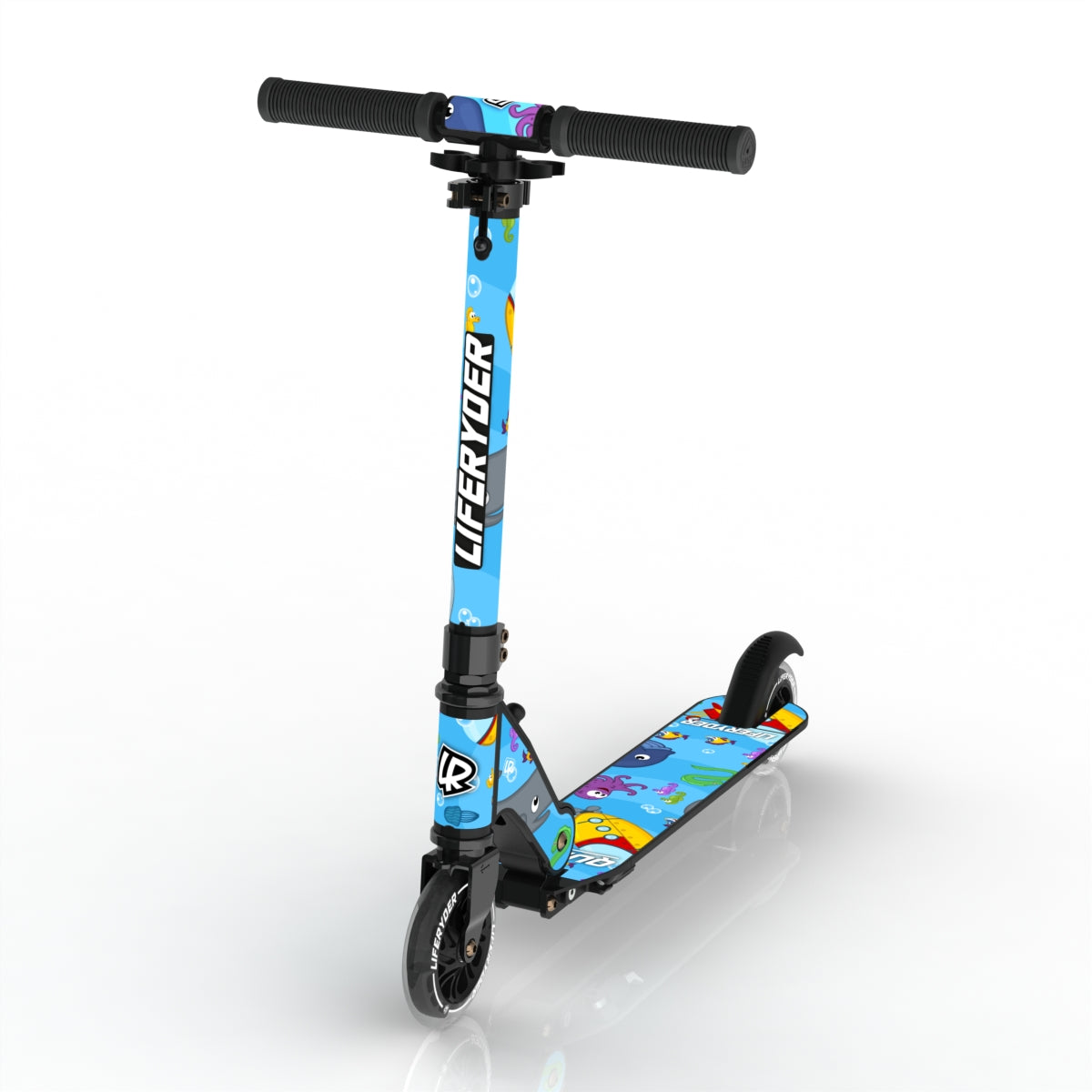 LIFERYDER QUEST Under the Sea scooter sticker set preview