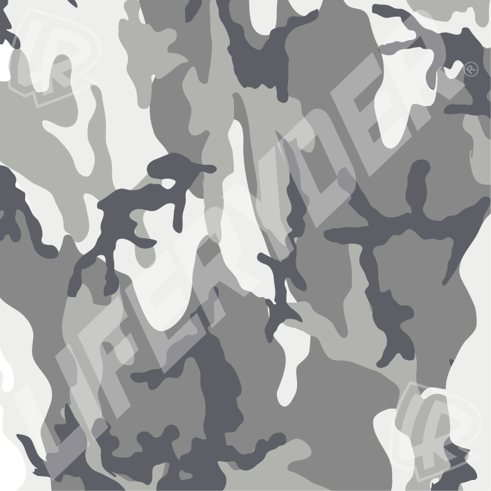 EVOLV™ Arctic Camo scooter sticker set for LIFERYDER scooters and balance bikes