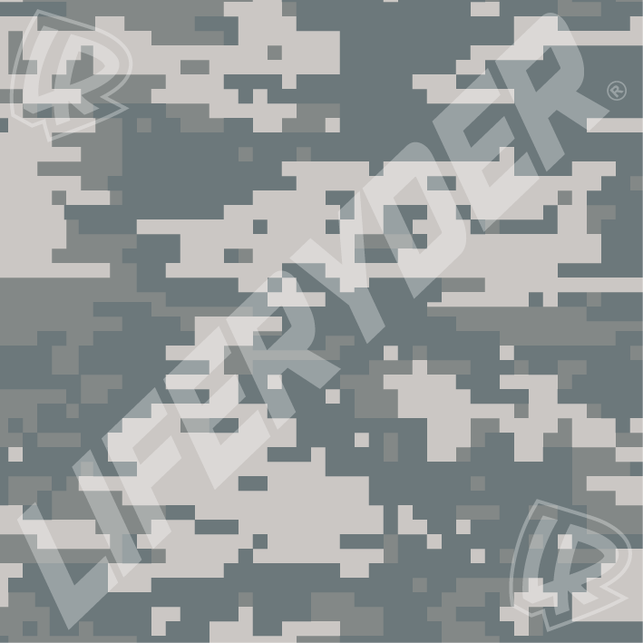 EVOLV™ Digital Camo scooter sticker set for LIFERYDER scooters and balance bikes