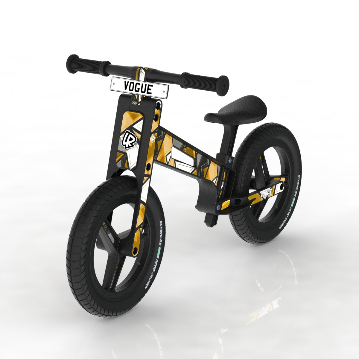 LIFERYDER VOGUE 24ct Gold balance bike sticker set preview