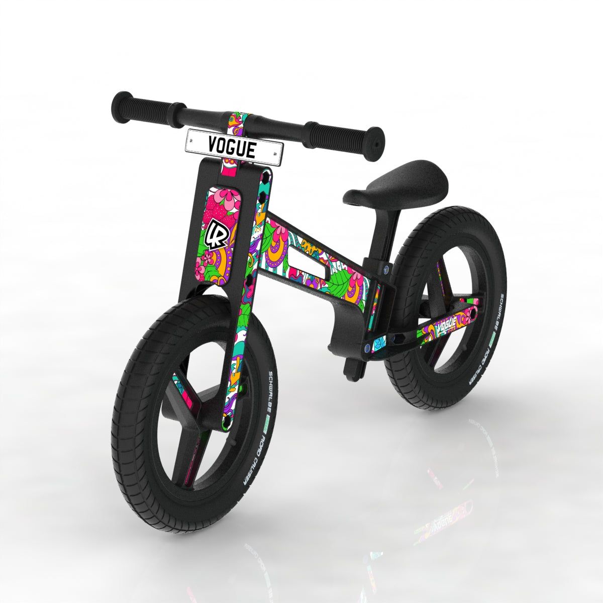 LIFERYDER VOGUE Flower Power balance bike sticker set preview