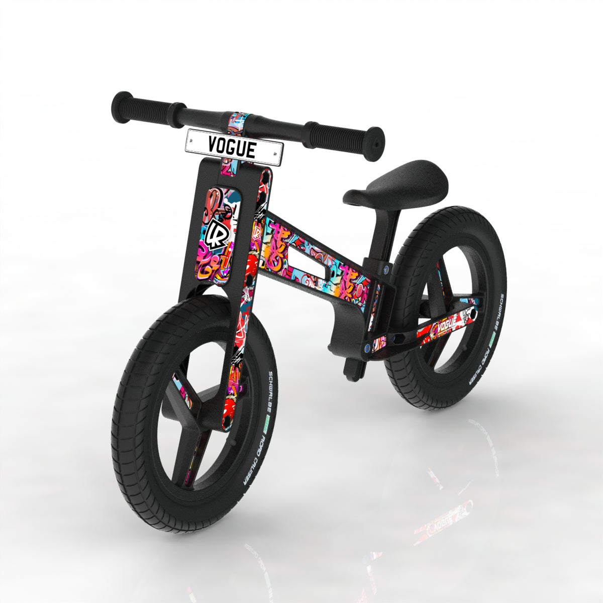 LIFERYDER VOGUE Graffiti balance bike sticker set preview