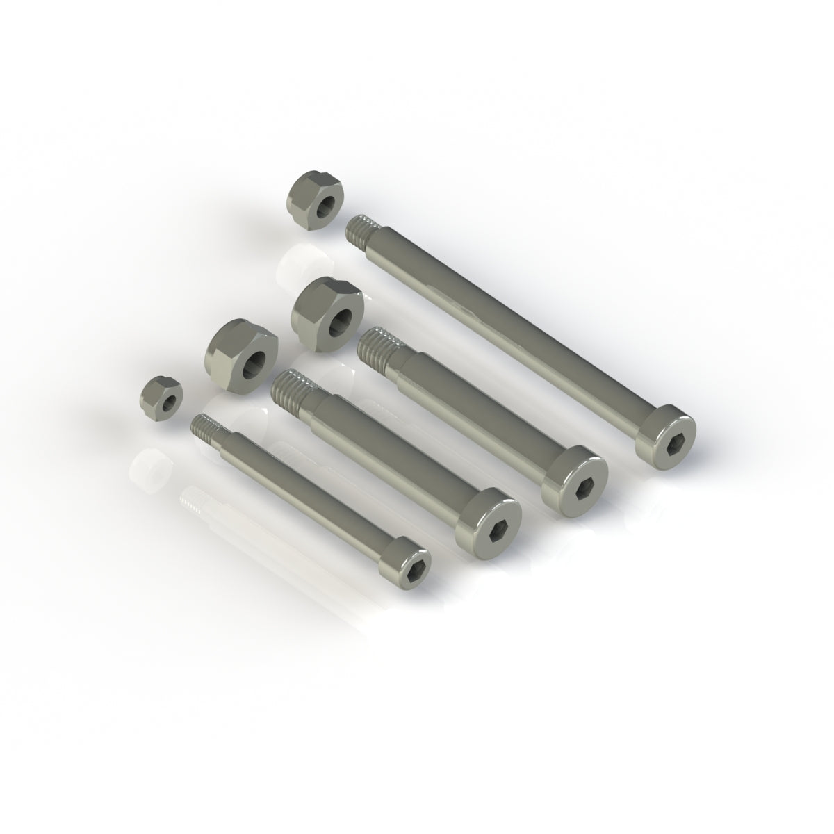 LIFERYDER scooter spare parts replacement bolt set