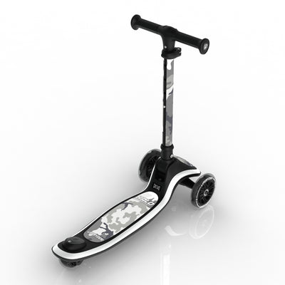 LIFERYDER HALO Arctic Camo 3 wheel kids scooter rear view