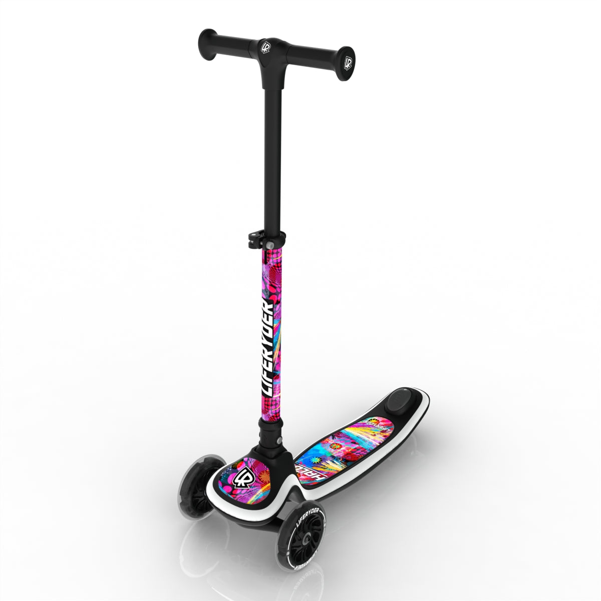 LIFERYDER HALO Blast adjustable height toddler scooter extended view