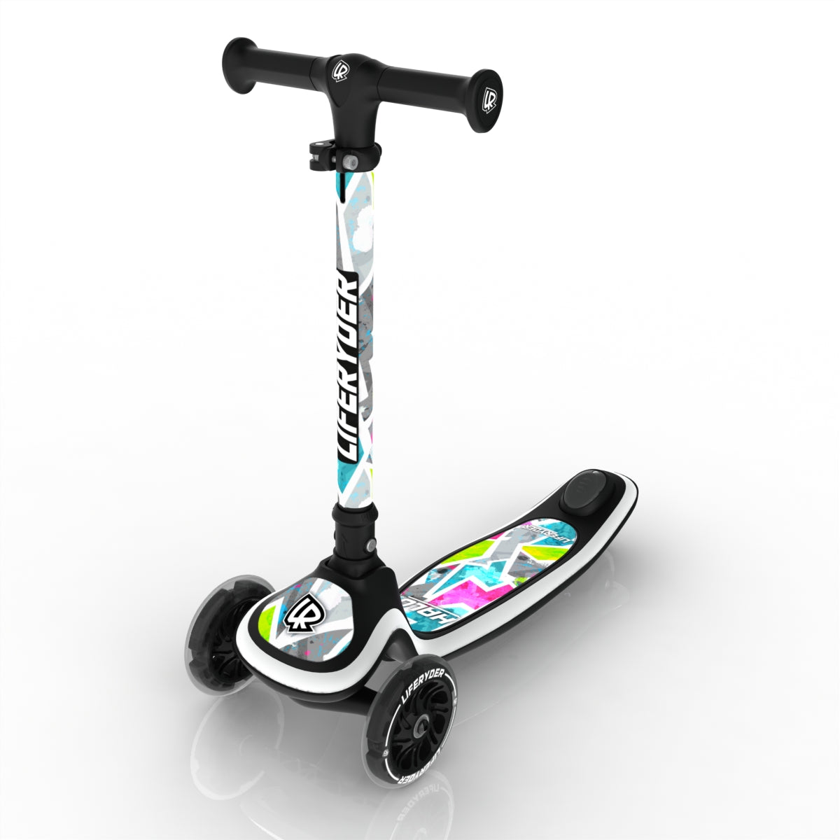 LIFERYDER HALO Citrus scooter sticker set preview