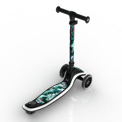 LIFERYDER HALO Ghost Rider 3 wheel kids scooter rear view