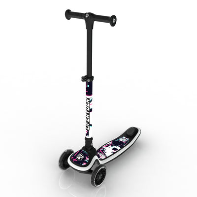 LIFERYDER HALO Glitch adjustable height toddler scooter extended view