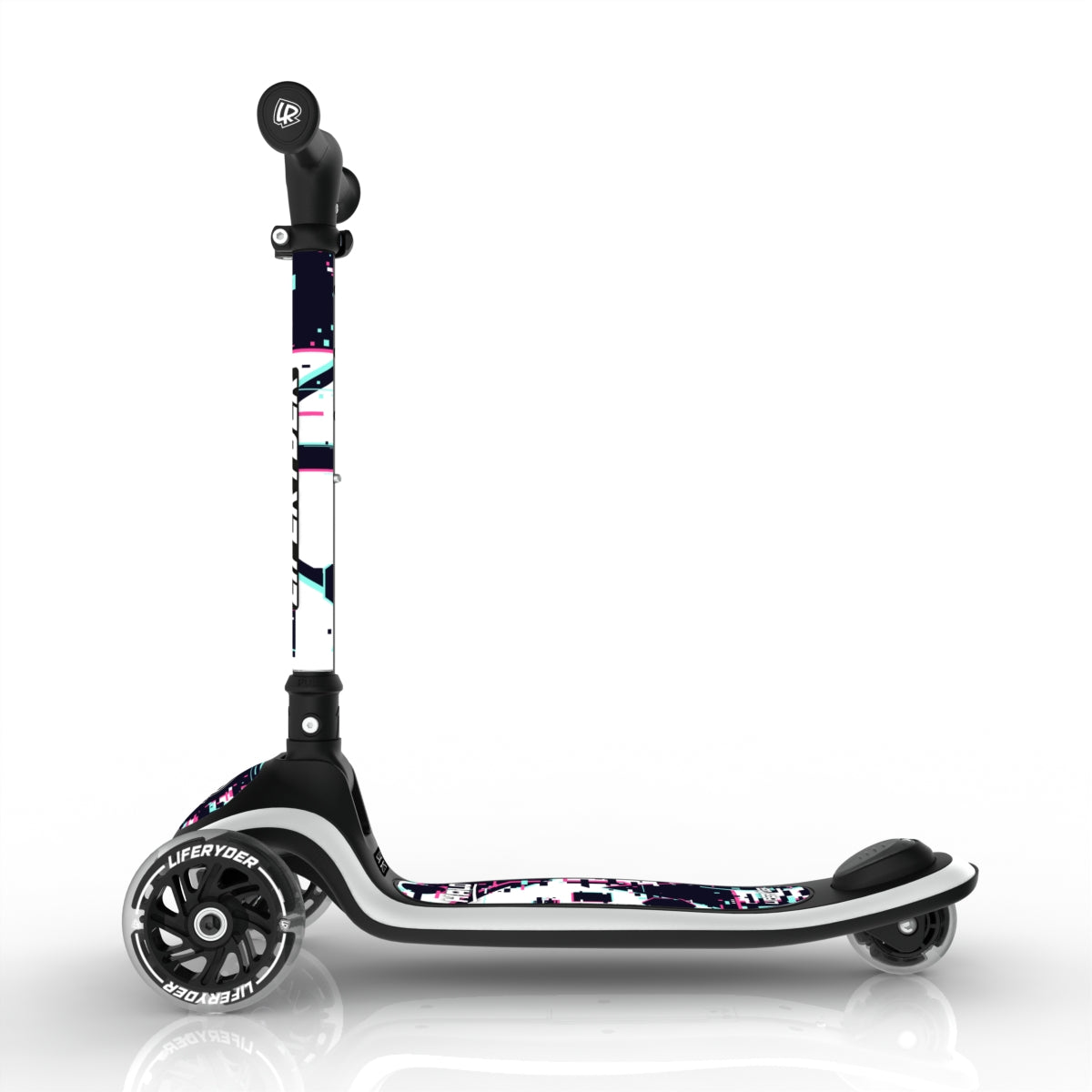 LIFERYDER HALO Glitch lean-to-steer toddler scooter side view