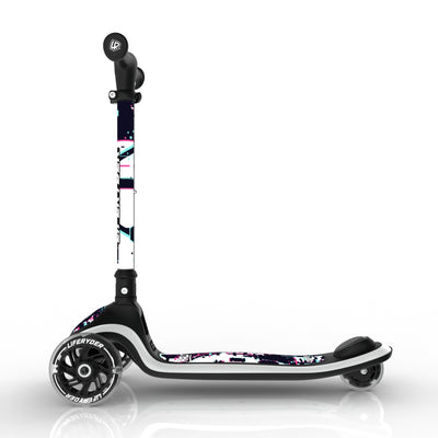 LIFERYDER HALO Glitch lean-to-steer toddler scooter side view