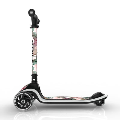 LIFERYDER HALO Lily lean-to-steer toddler scooter side view