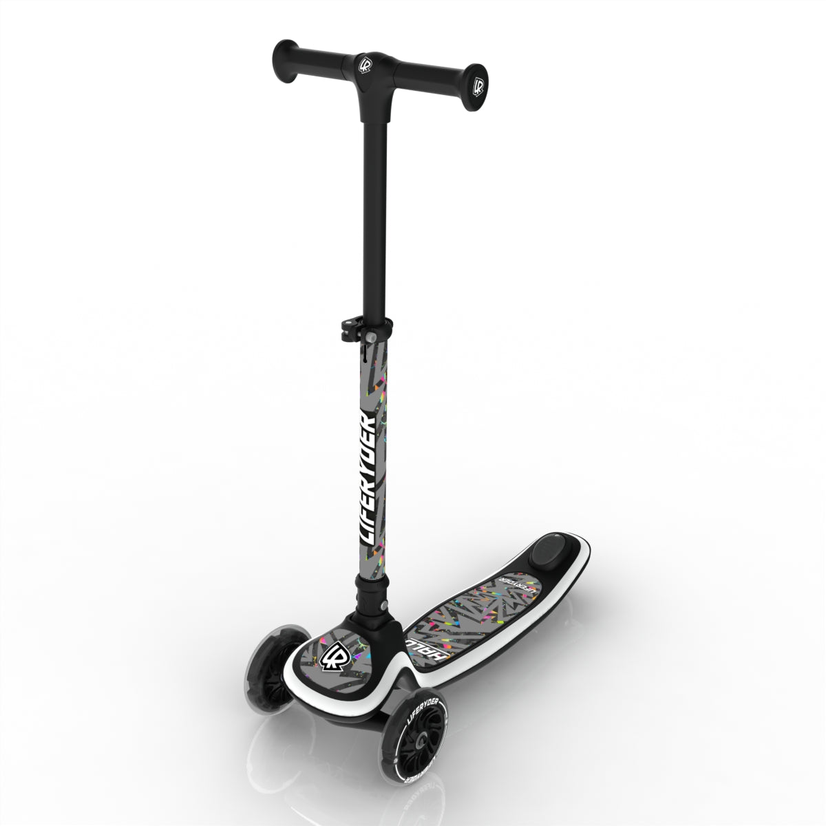 LIFERYDER HALO Moonshine adjustable height toddler scooter extended view