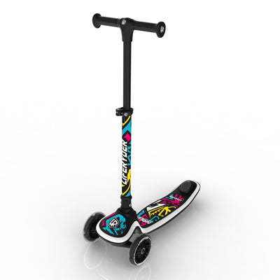 LIFERYDER HALO Street Attack adjustable height toddler scooter extended view