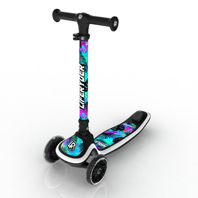 LIFERYDER HALO Neon Palm scooter sticker set preview