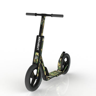 LIFERYDER INFINITY Army Camo scooter sticker set preview