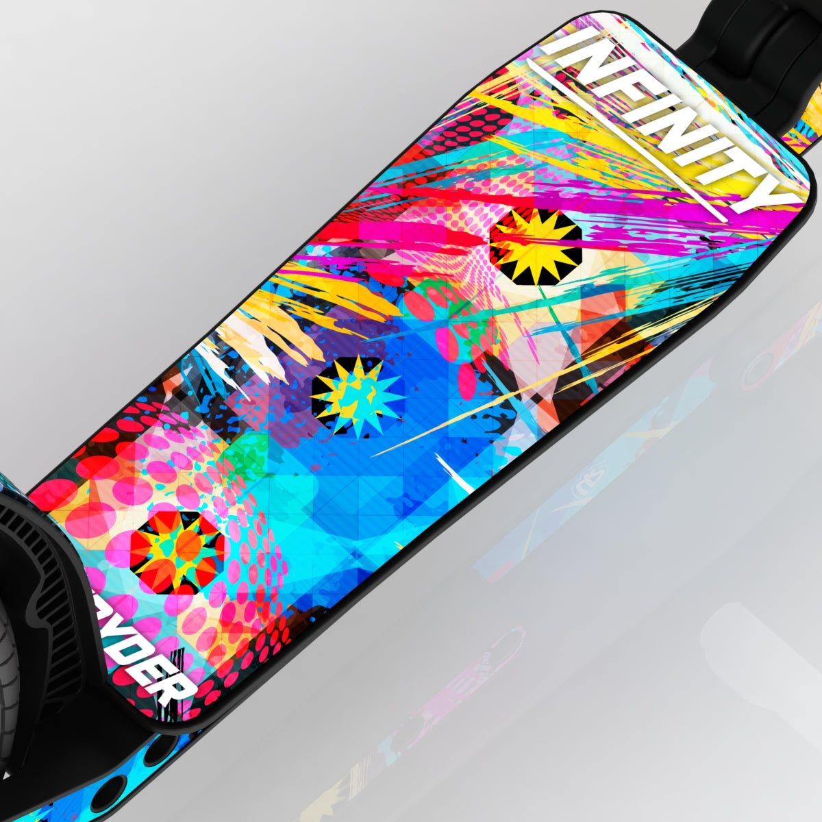 LIFERYDER INFINITY Blast wide scooter deck deck detail