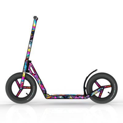 LIFERYDER INFINITY Blast all-terrain kids scooter side view