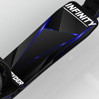 LIFERYDER INFINITY Blue Stealth wide scooter deck deck detail