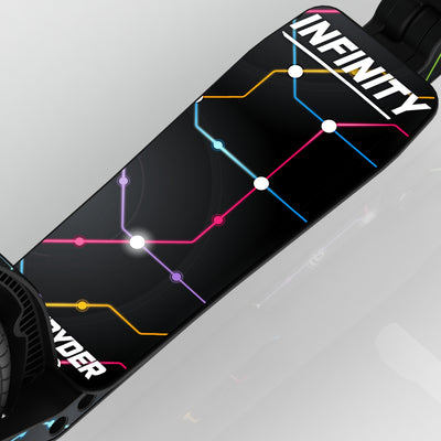 LIFERYDER INFINITY Cyber Metro wide scooter deck deck detail