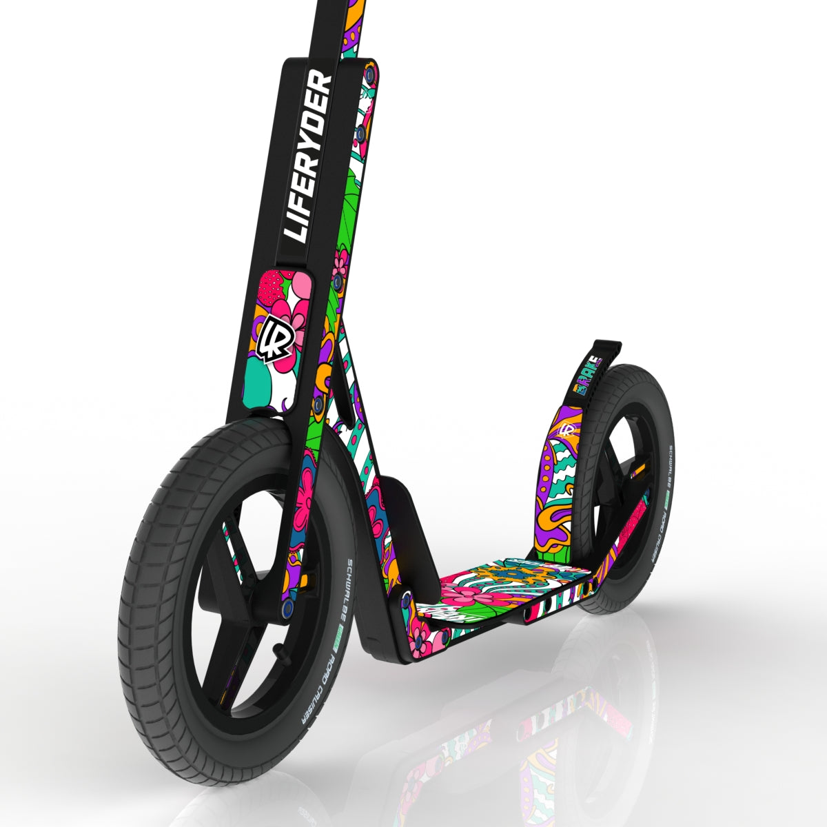 LIFERYDER INFINITY Flower Power EVOLV graphics graphic detail