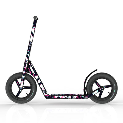 LIFERYDER INFINITY Glitch all-terrain kids scooter side view