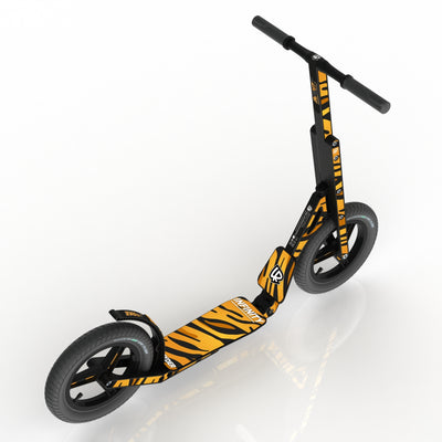 LIFERYDER INFINITY Hull Stripes 12 inch air tyre scooter top view