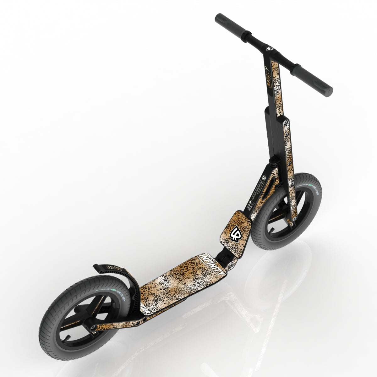LIFERYDER INFINITY Leopard Sprint 12 inch air tyre scooter top view