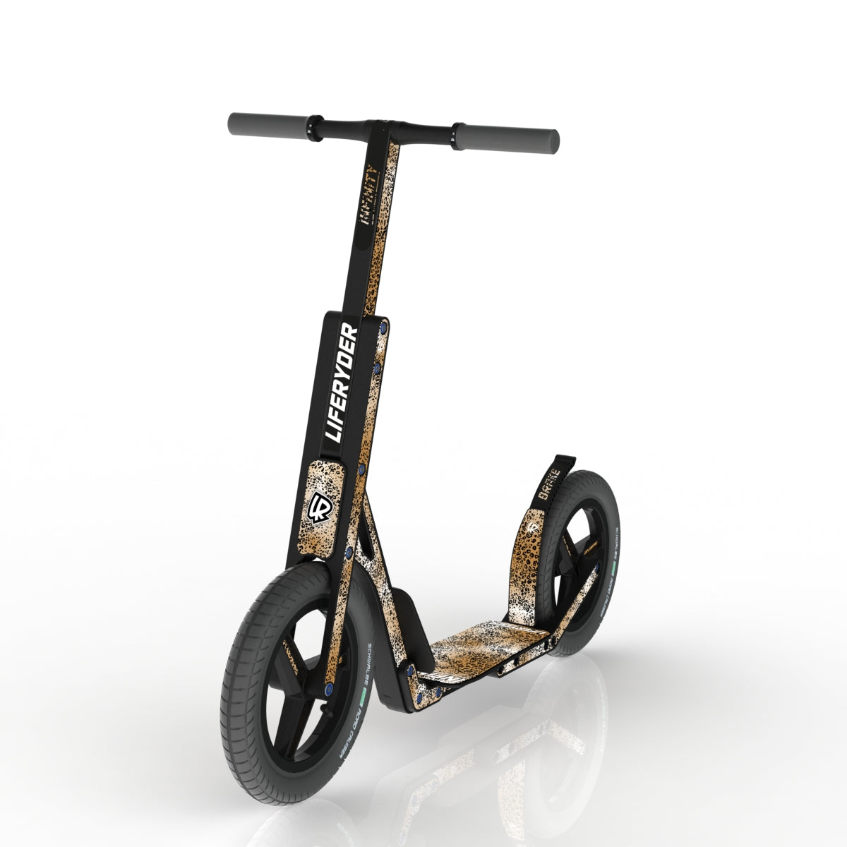 LIFERYDER INFINITY Leopard Sprint scooter sticker set preview