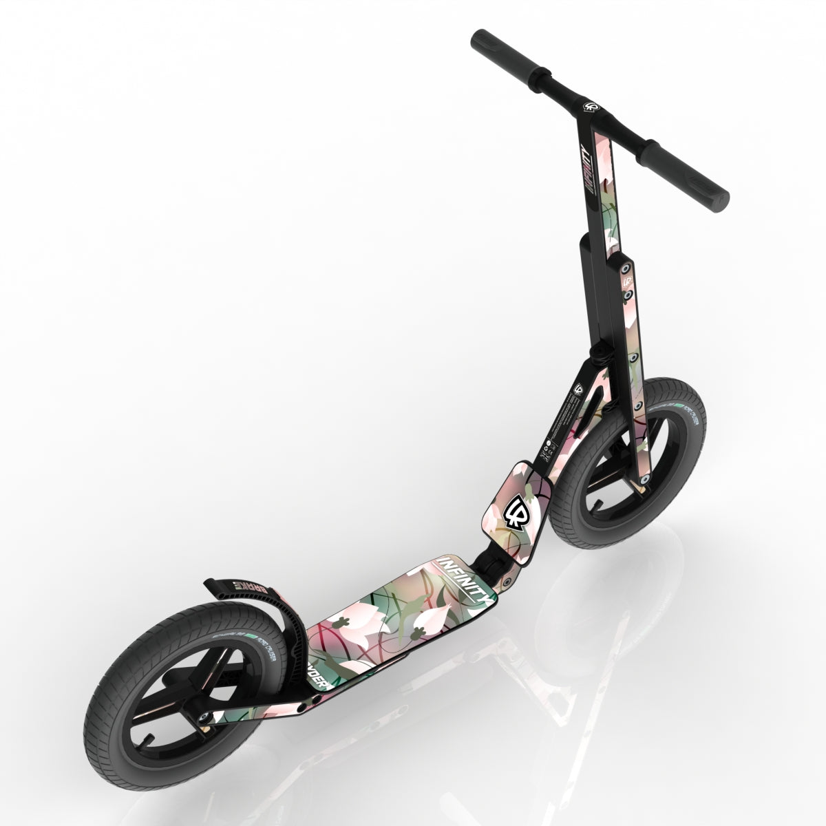 LIFERYDER INFINITY Lily 12 inch air tyre scooter top view