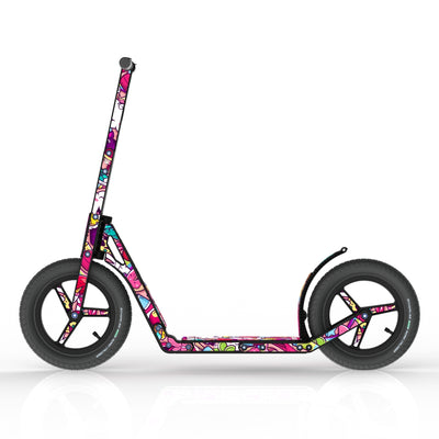 LIFERYDER INFINITY Popkins all-terrain kids scooter side view