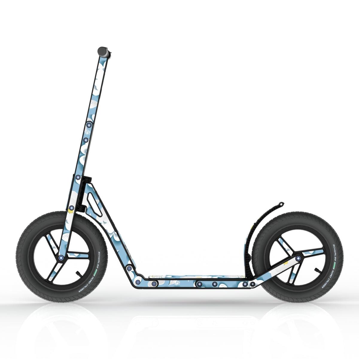 LIFERYDER INFINITY Sakura Clouds all-terrain kids scooter side view