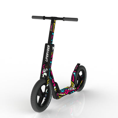 LIFERYDER INFINITY Street Attack scooter sticker set preview