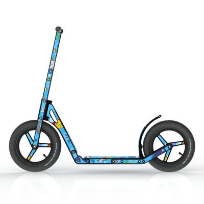 LIFERYDER INFINITY Under the Sea all-terrain kids scooter side view