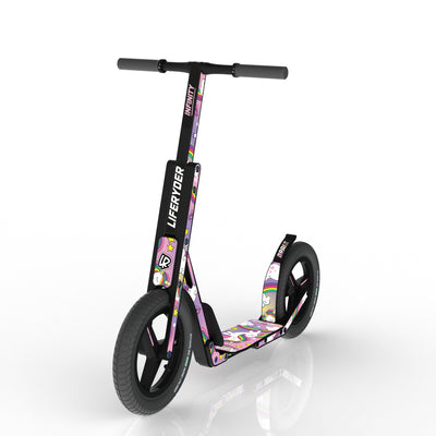 LIFERYDER INFINITY Unicorn scooter sticker set preview