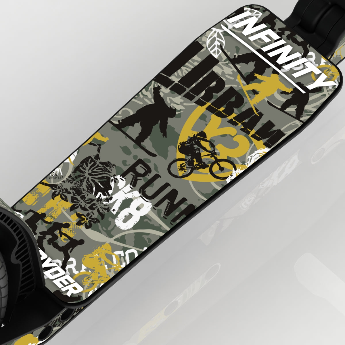LIFERYDER INFINITY Urban Sports wide scooter deck deck detail