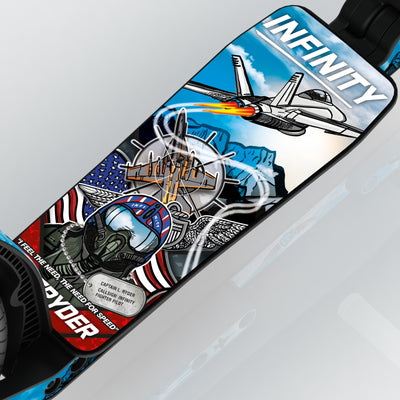 LIFERYDER INFINITY Wingman wide scooter deck deck detail
