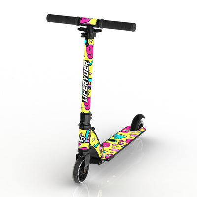 LIFERYDER HALO 90s scooter sticker set preview