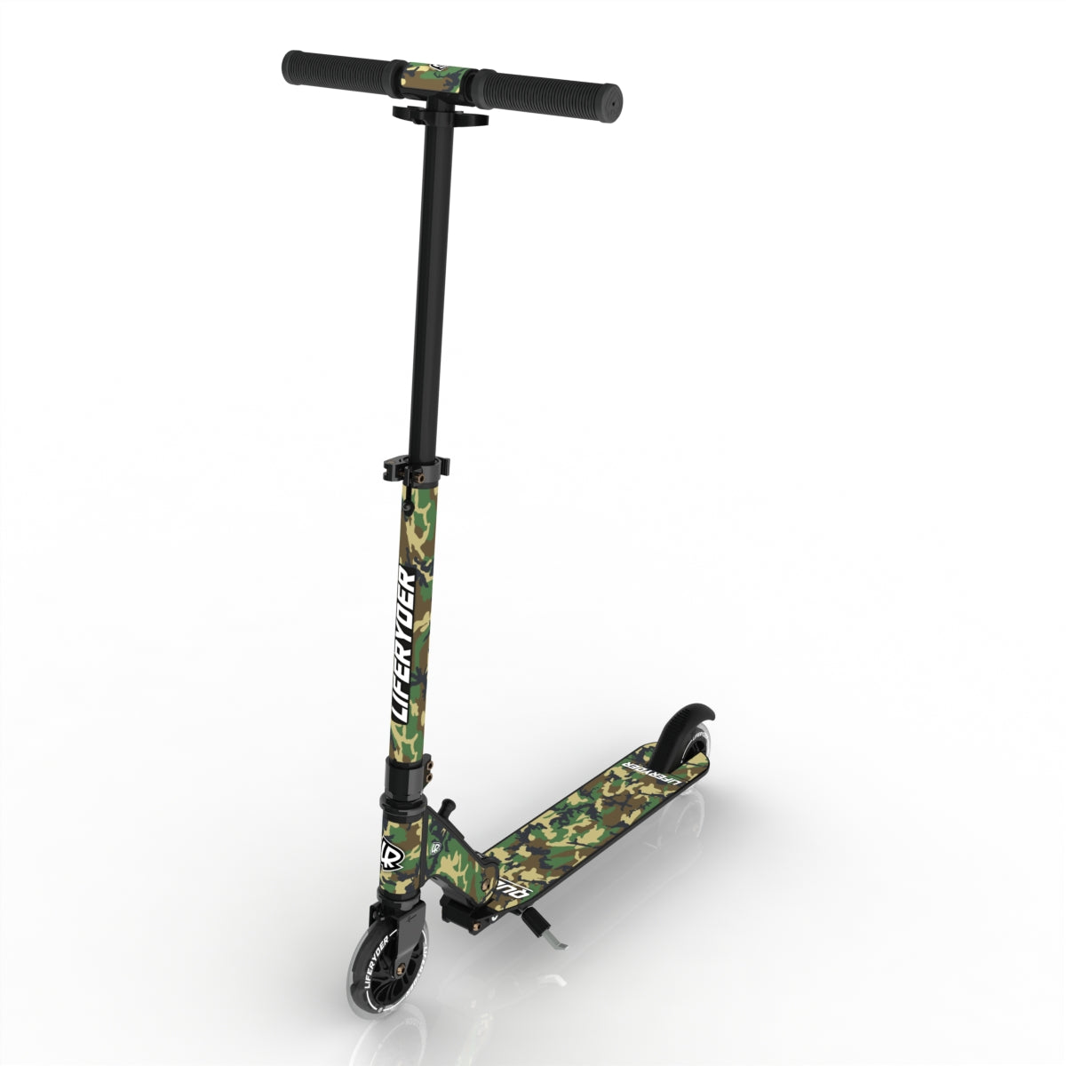 LIFERYDER QUEST Army Camo 2 wheel scooter product view