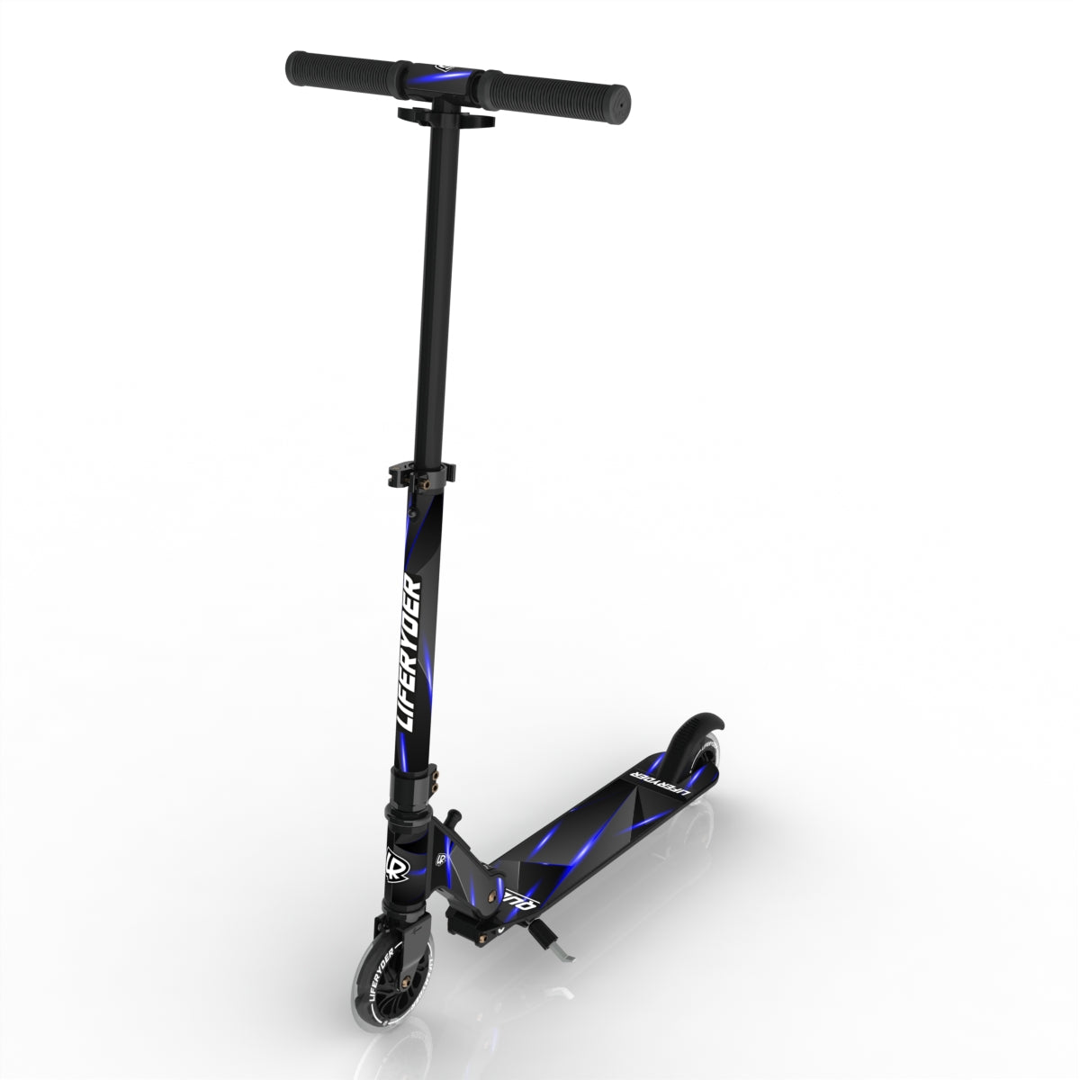 LIFERYDER QUEST Blue Stealth 2 wheel scooter product view