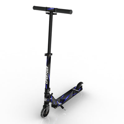 LIFERYDER QUEST Blue Stealth 2 wheel scooter product view