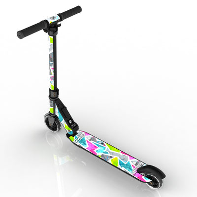 LIFERYDER QUEST Citrus foldable 2 wheel scooter rear view