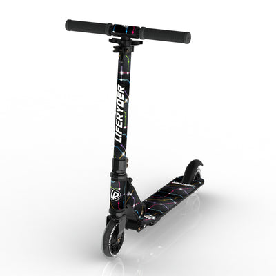 LIFERYDER QUEST Cyber Metro scooter sticker set preview