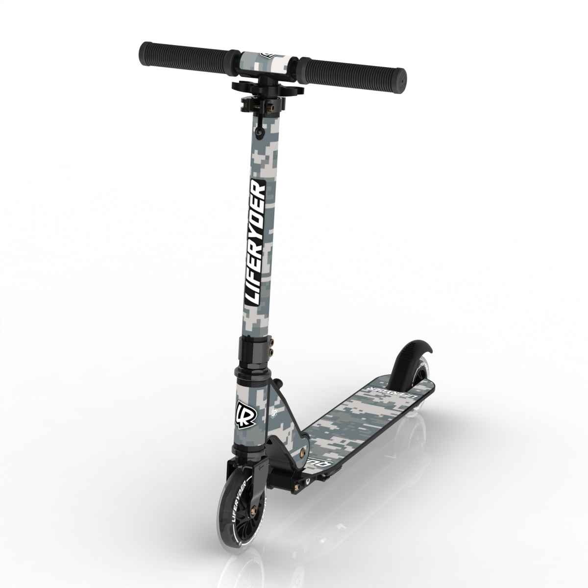 LIFERYDER INFINITY Digital Camo scooter sticker set preview