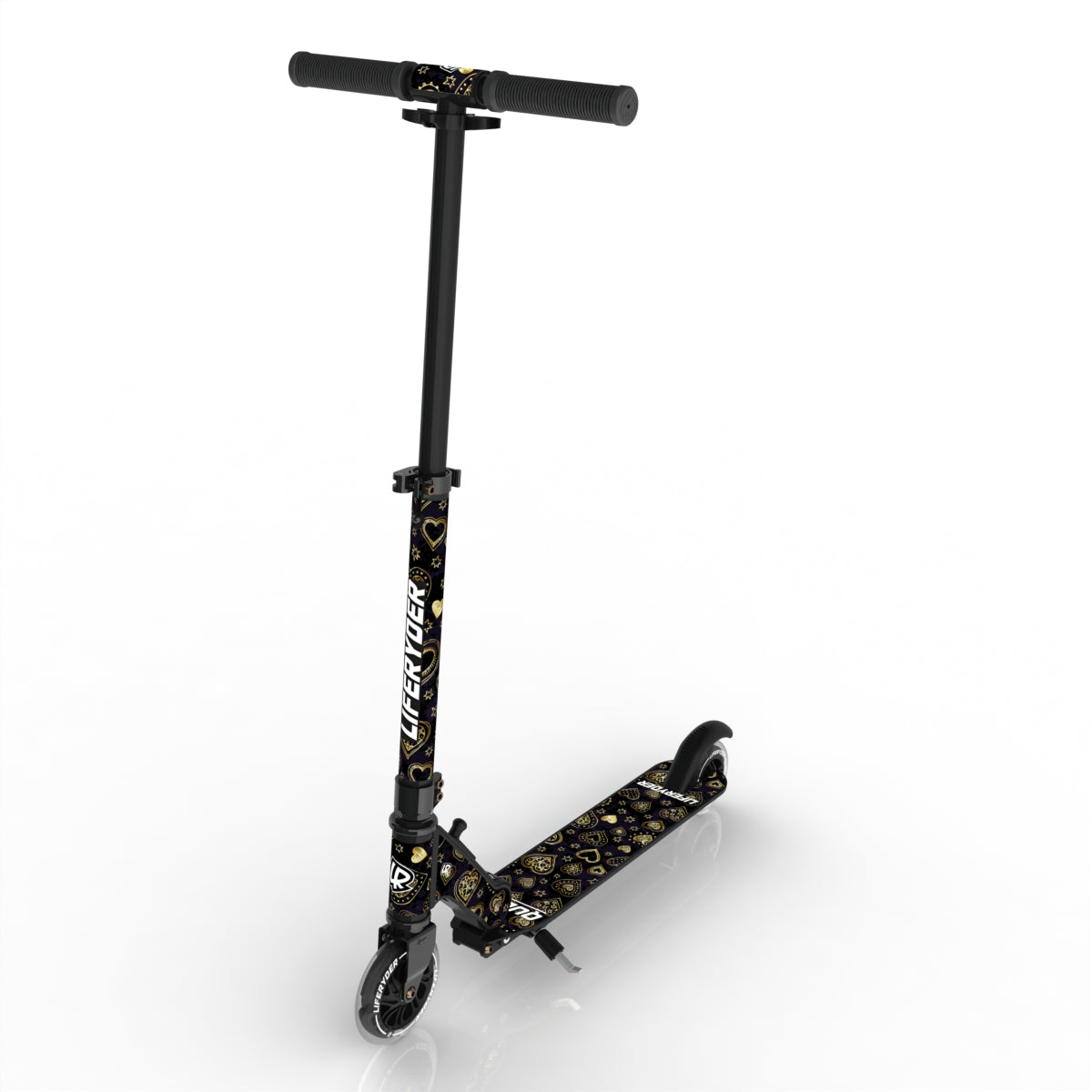 LIFERYDER QUEST Hearts of Gold 2 wheel scooter product view