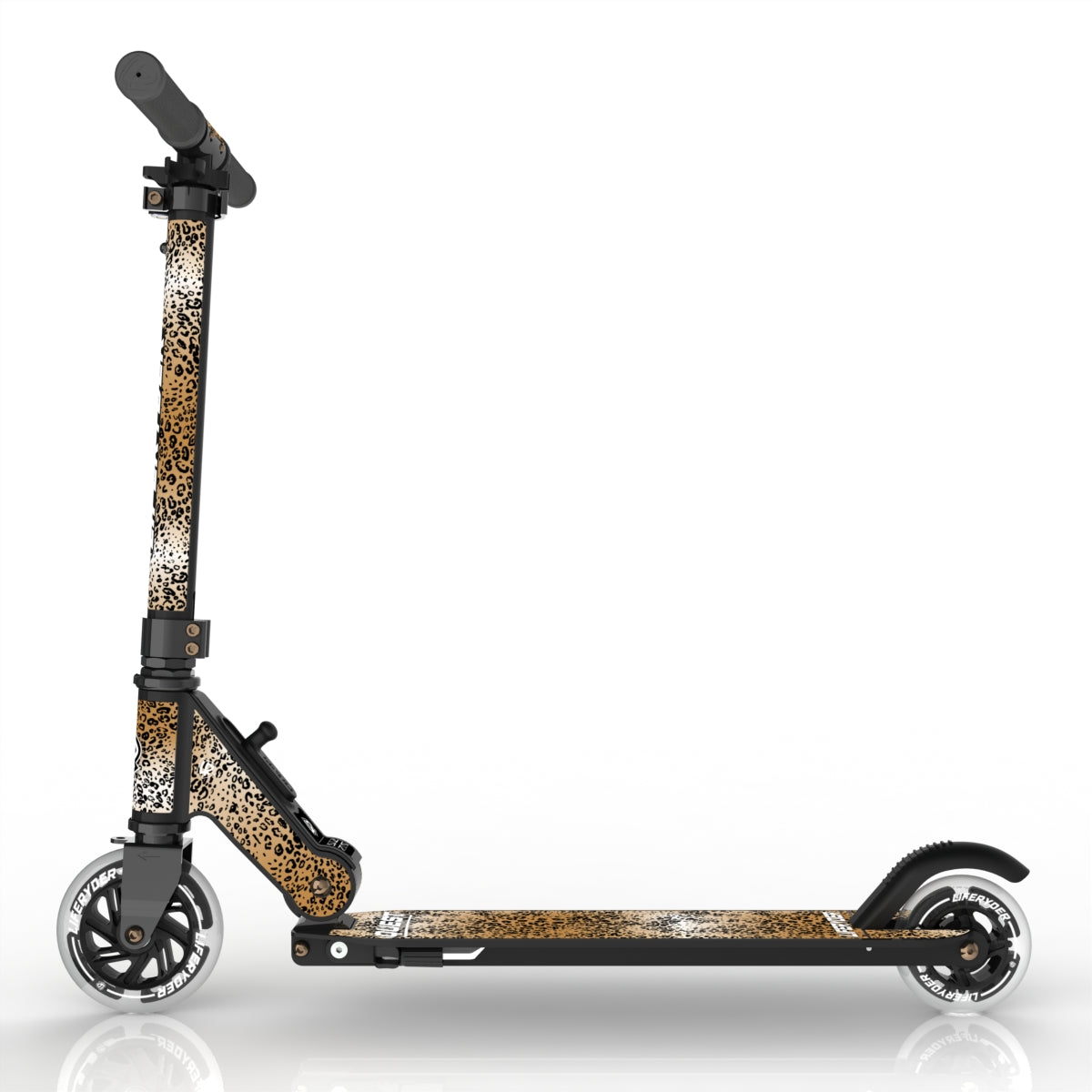 LIFERYDER QUEST Leopard Sprint small wheel scooter side view